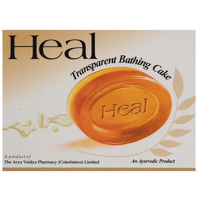 AVP Heal Transparent Bathing Cake Soap - Classic Derma