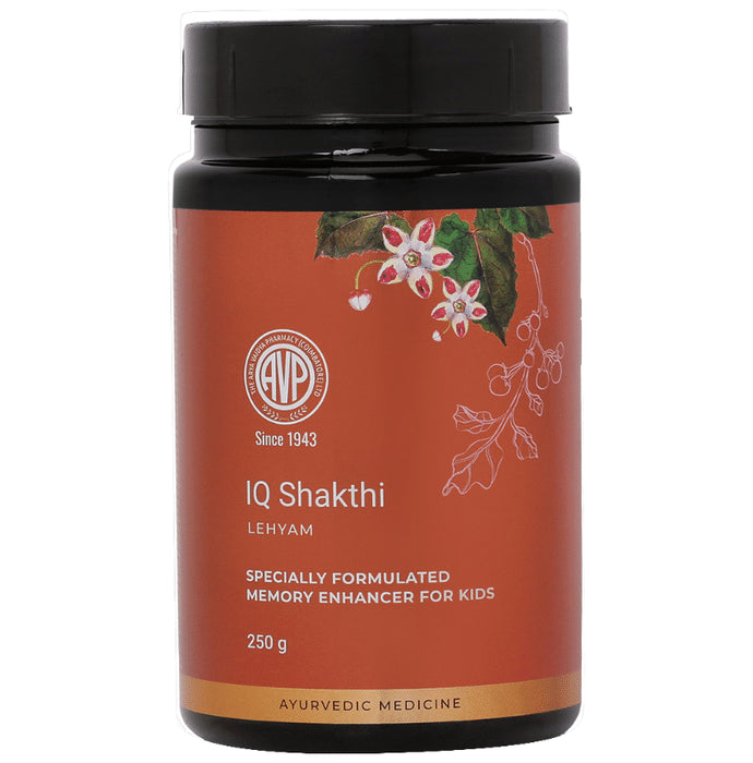 AVP IQ Shakti Ayurvedic Memory Enhancer Paste - Classic Derma