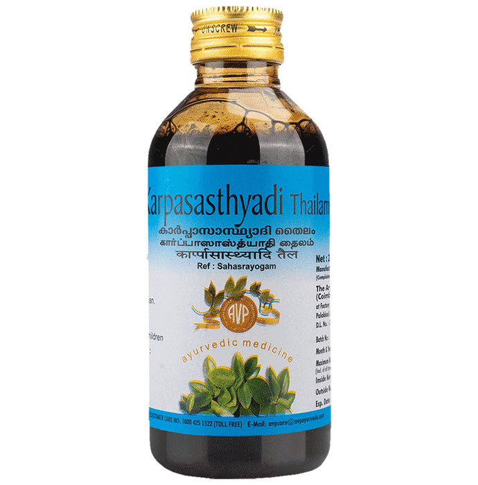AVP Karpasasthyadi Thailam - Classic Derma