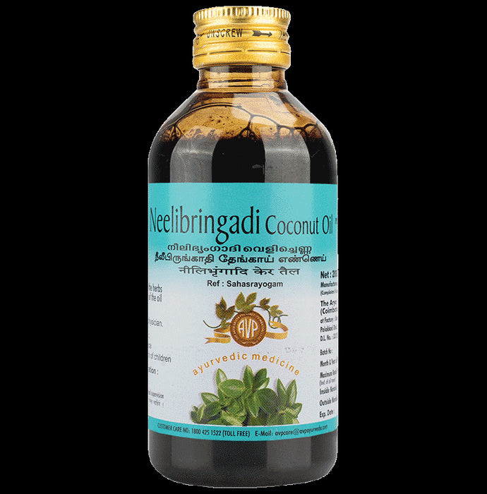 AVP Neelibringadi Coconut Oil - Classic Derma
