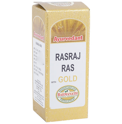 Ayurvedant Rasraj Ras with Gold Tablet - Classic Derma