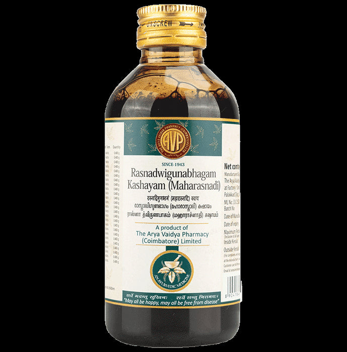 AVP Rasnadwigunabhagam Kashayam (Maharasnadi) - Classic Derma
