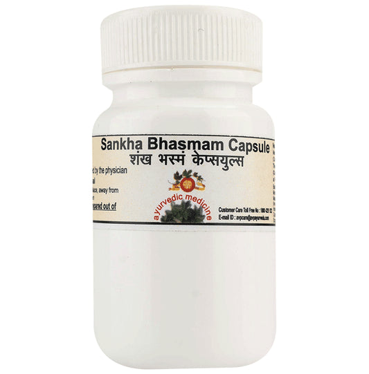 AVP Sankha Bhasmam Capsule - Classic Derma