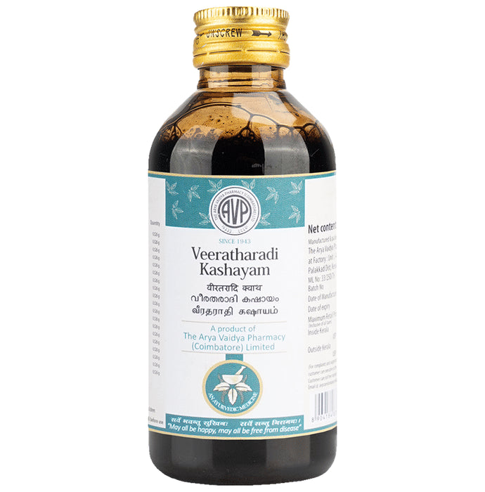 Avp Veeratharadhi Kashayam Syrup - Classic Derma