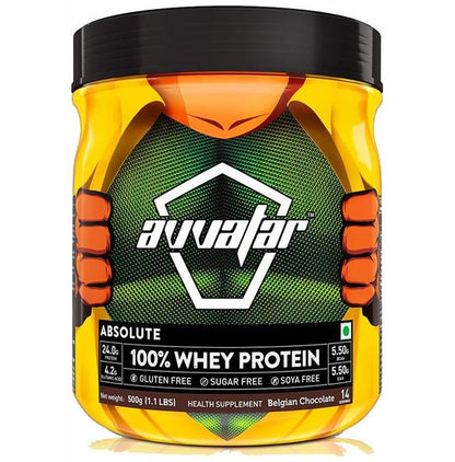 Avvatar Absolute 100% Whey Protein Belgian Chocolate - Classic Derma