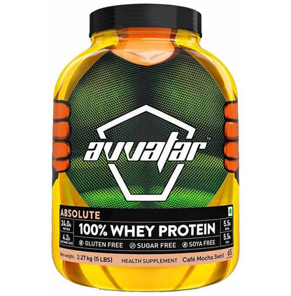 Avvatar Absolute 100% Whey Protein Café Mocha Swirl - Classic Derma
