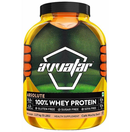 Avvatar Absolute 100% Whey Protein Café Mocha Swirl - Classic Derma