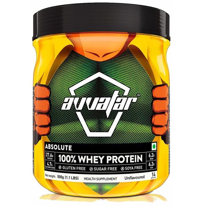 Avvatar Absolute 100% Whey Protein Unflavoured - Classic Derma