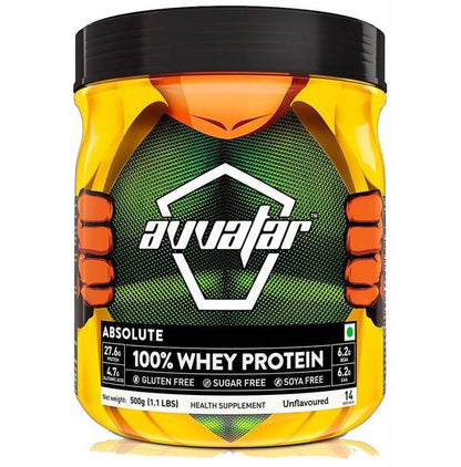 Avvatar Absolute 100% Whey Protein Unflavoured - Classic Derma