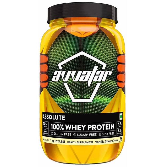 Avvatar Absolute 100% Whey Protein Vanilla Snow Crème - Classic Derma