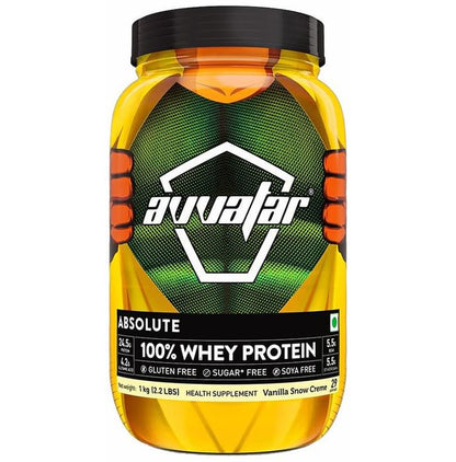 Avvatar Absolute 100% Whey Protein Vanilla Snow Crème - Classic Derma