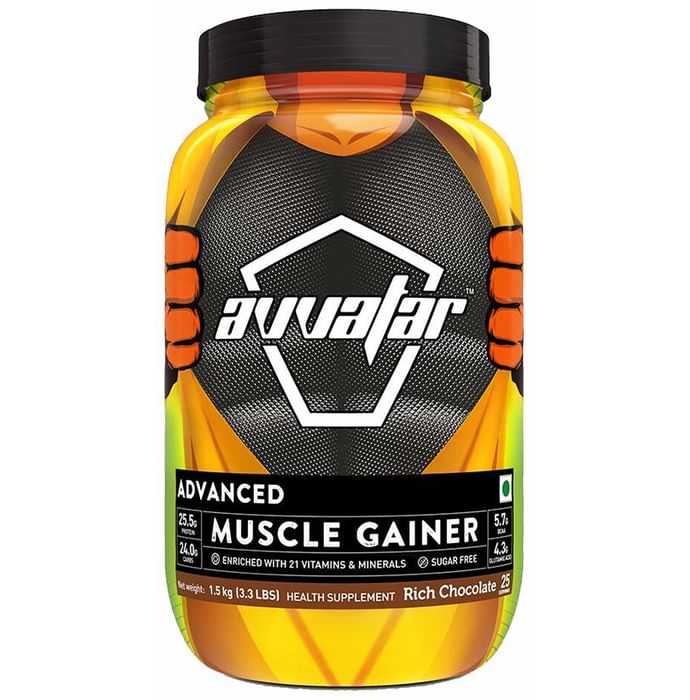 Avvatar Advanced Muscle Gainer Rich Chocolate - Classic Derma