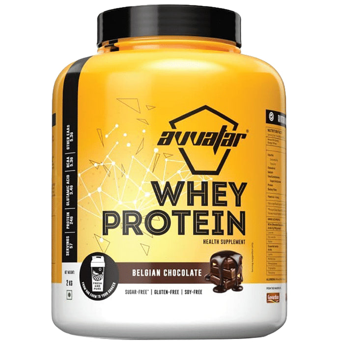 Avvatar Whey Protein Powder Belgian Chocolate - Classic Derma