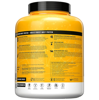 Avvatar Whey Protein Powder Belgian Chocolate