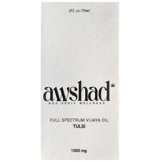 Awshad Full Spectrum Vijay Oil 1500mg Tulsi - Classic Derma