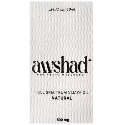 Awshad Full Spectrum Vijaya Oil 500mg Natural - Classic Derma