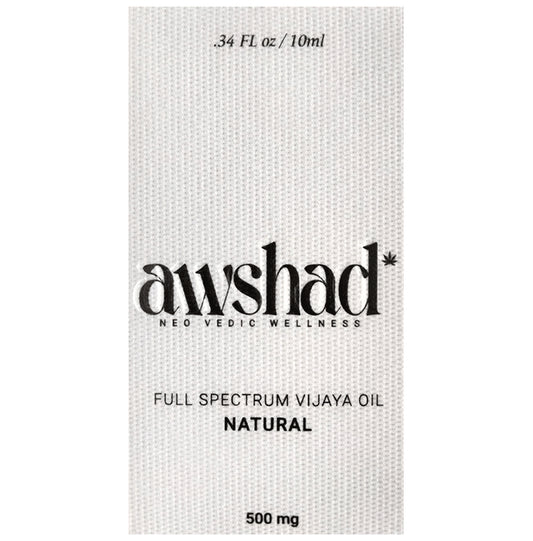 Awshad Full Spectrum Vijaya Oil 500mg Natural - Classic Derma