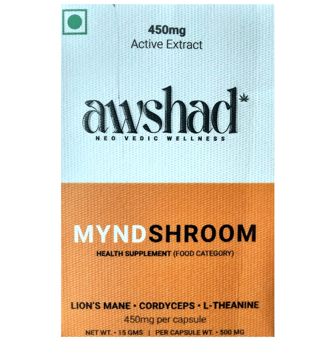 Awshad Myndshroom Capsule - Classic Derma
