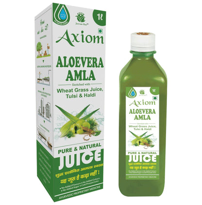 Axiom Aloevera Amla Juice | For Weight Management & Blood Purification | No Added Sugar - Classic Derma