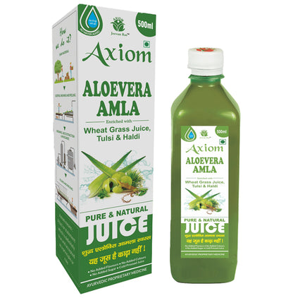 Axiom Aloevera Amla Juice | For Weight Management & Blood Purification | No Added Sugar - Classic Derma