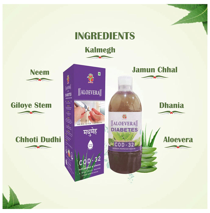 Axiom Aloevera Diabetes Cod-32 Juice