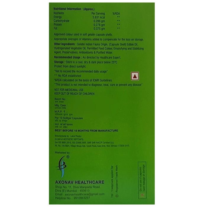 Axovit 4G Softgel Capsule