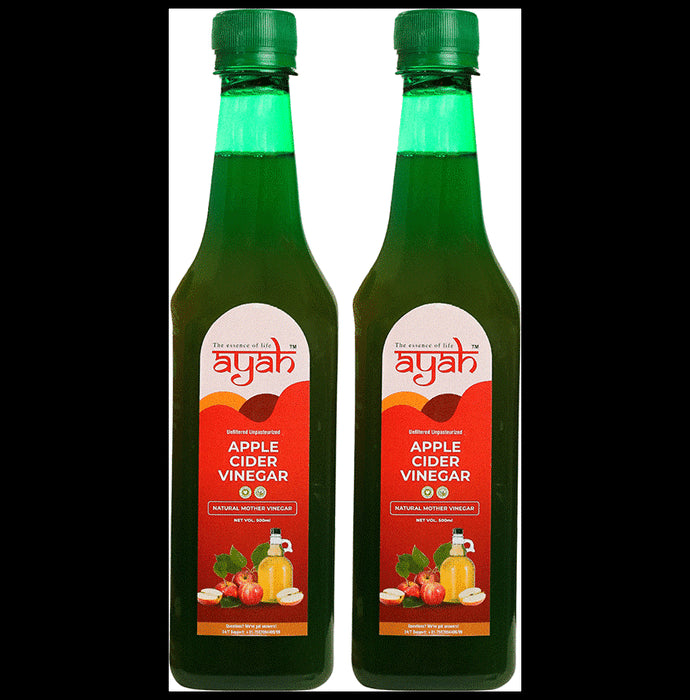 Ayah Apple Cider Vinegar (500ml Each) - Classic Derma