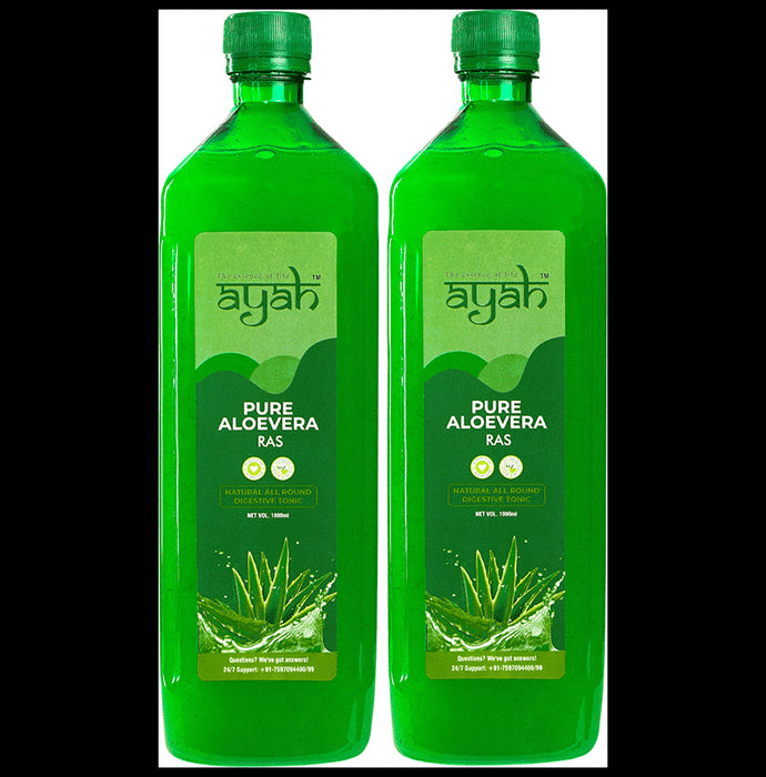 Ayah Pure Alovera Ras (1000ml Each) - Classic Derma