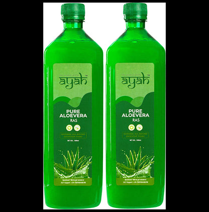 Ayah Pure Alovera Ras (1000ml Each) - Classic Derma