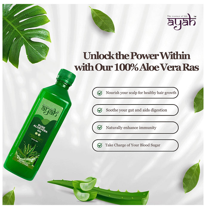 Ayah Pure Alovera Ras (1000ml Each)