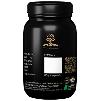 Ayamveda Combo Pack of i Red Vitality Mix Sugar Free with Vanila Flavour(180gm Each) ,i Red Massage Oil (30ml Each) & Shilajit Resin (20gm Each)