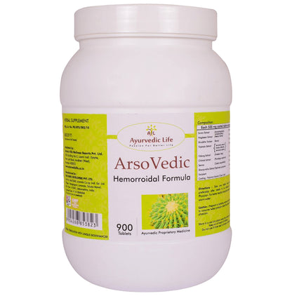 Ayurvedic Life Arso Vedic Hemorroidal Formula Tablet - Classic Derma