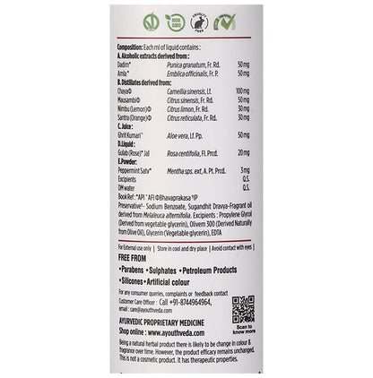 Ayouthveda Acne Enemy Clarifying Facial Toner