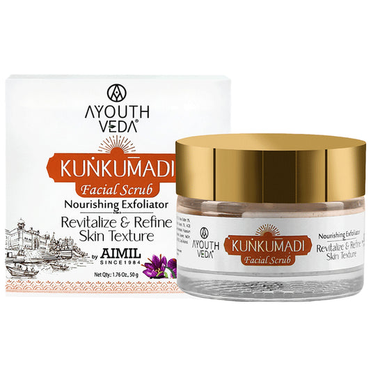 Ayouthveda Kunkumadi Facial Scrub - Classic Derma
