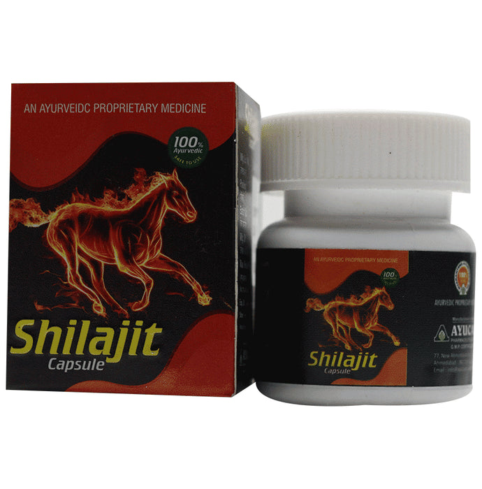 Ayucare's Shilajit Capsule (30 Each) - Classic Derma