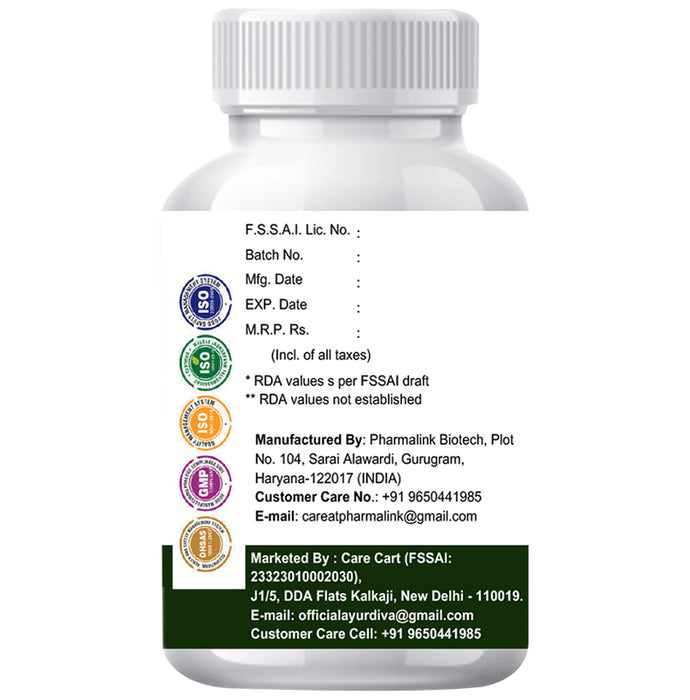 Ayudiva Herbals Combo Pack of Lose It Detoxification Capsule (60) & Loss It Weight Loss Capsule (60)