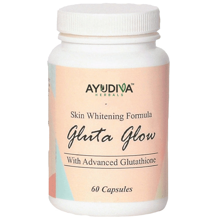 Ayudiva Herbals Gluta Glow Capsule - Classic Derma