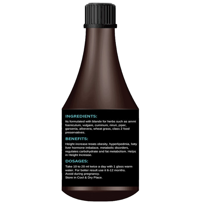 Ayudiva Herbals High Lift Advance Height Growth Formula Syrup