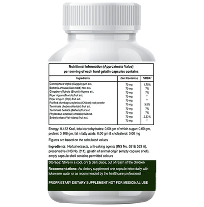 Ayudiva Herbals Lose IT Body Detoxification Capsule