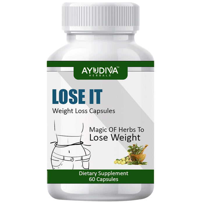 Ayudiva Herbals Lose IT Weight Loss Capsule - Classic Derma