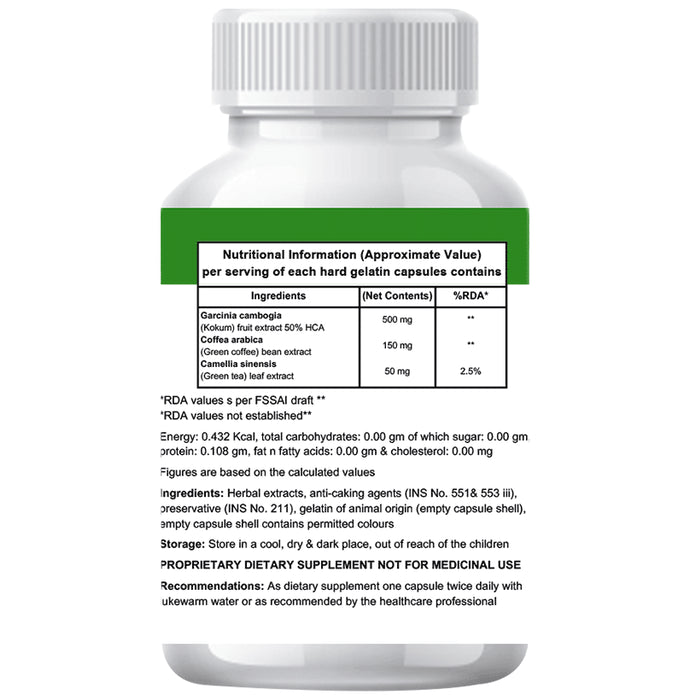 Ayudiva Herbals Slim Belly Fat Burner Capsule