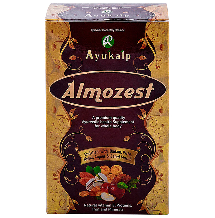 Ayukalp Almozest- A Premium Quality Ayurvedic Health Supplement for Whole Body - Classic Derma