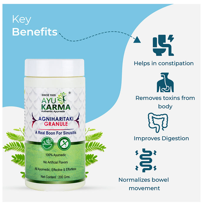 Ayukarma Agniharitaki Granules