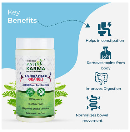 Ayukarma Agniharitaki Granules