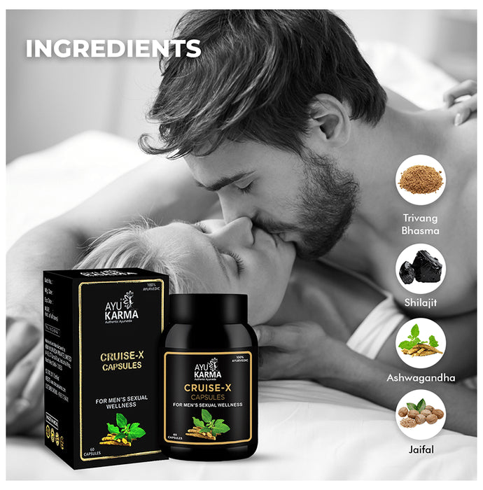 Ayukarma Cruise-X Capsule (60 Each)