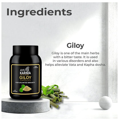 Ayukarma Giloy Capsule (60 Each)