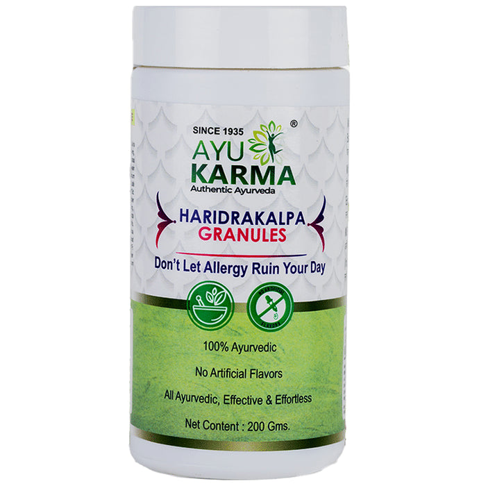 Ayukarma Haridrakalpa Granules (200gm Each) - Classic Derma