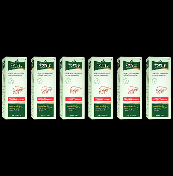 Torque's Torliv Ayurvedic Syrup (200ml Each) - Classic Derma
