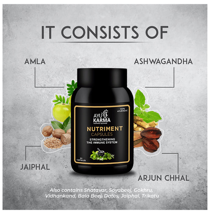 Ayukarma Nutriment Capsule (60 Each)