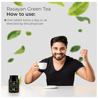 Ayukarma Rasayan Green Tea Capsule (60 Each)